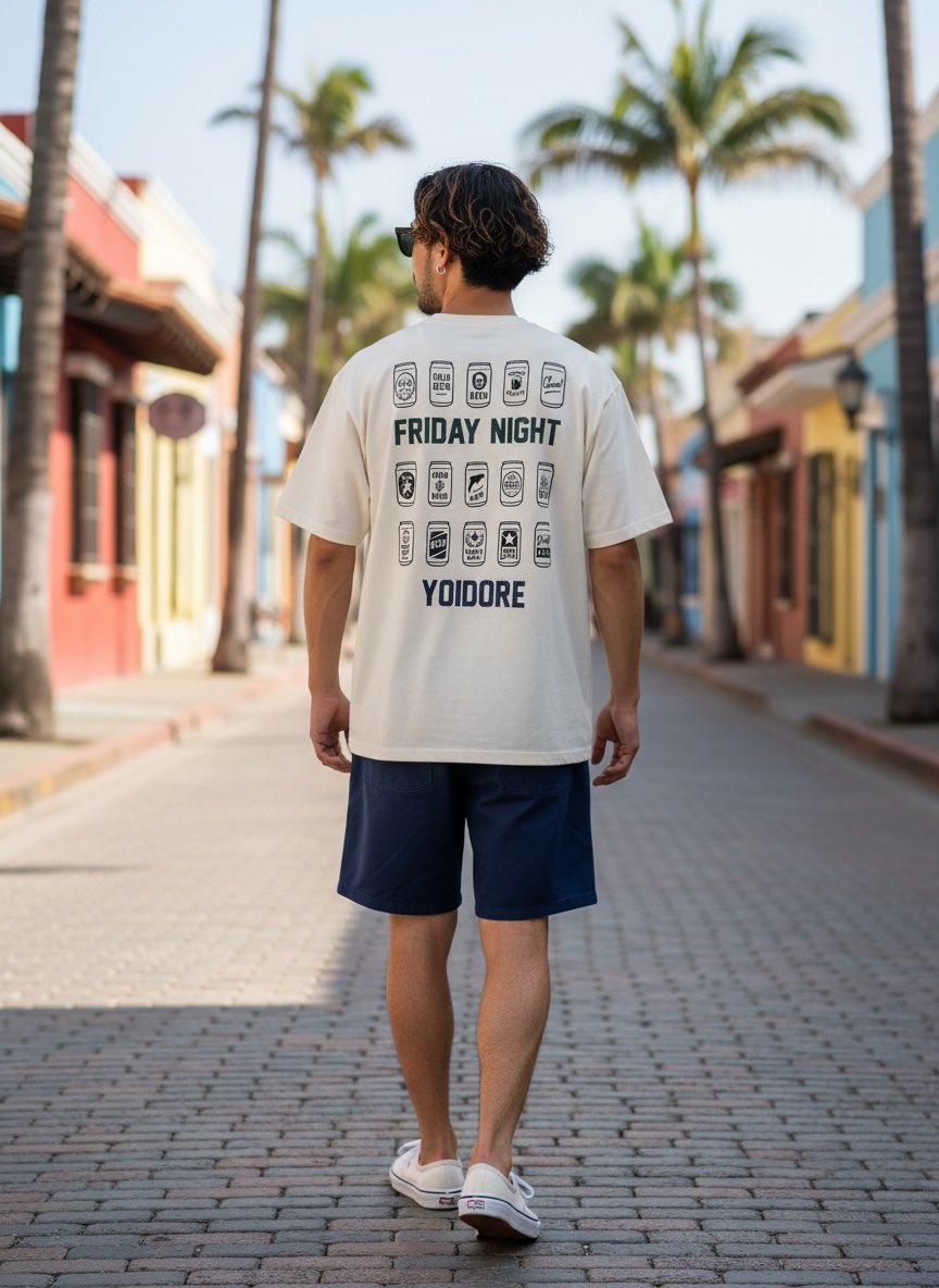 thedaysupplyinc's tweet photo. YOIDORE
待ちに待った、FRIDAY NIGHT。
一週間の終わりにちょうどいい、気分を上げてくれる一枚。

さまざまなBEER缶のグラフィックが並び、
見ているだけで一杯いきたくなるような仕上がりに。

ゆるさの中に、しっかりとした作り。
華金に手が伸びる、そんな一枚です。 https://t.co/CZwfRsyy8j