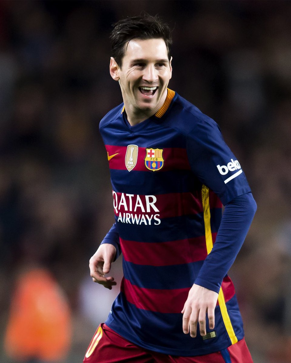 FanCode's tweet image. Lionel Messi at Barcelona. That's it. That's the post 🔵 🔴

One word to describe him 👇 🥹 

Watch the LALIGA Retro Matchday LIVE on FanCode 📲

#LALIGA #Barcelona #LionelMessi