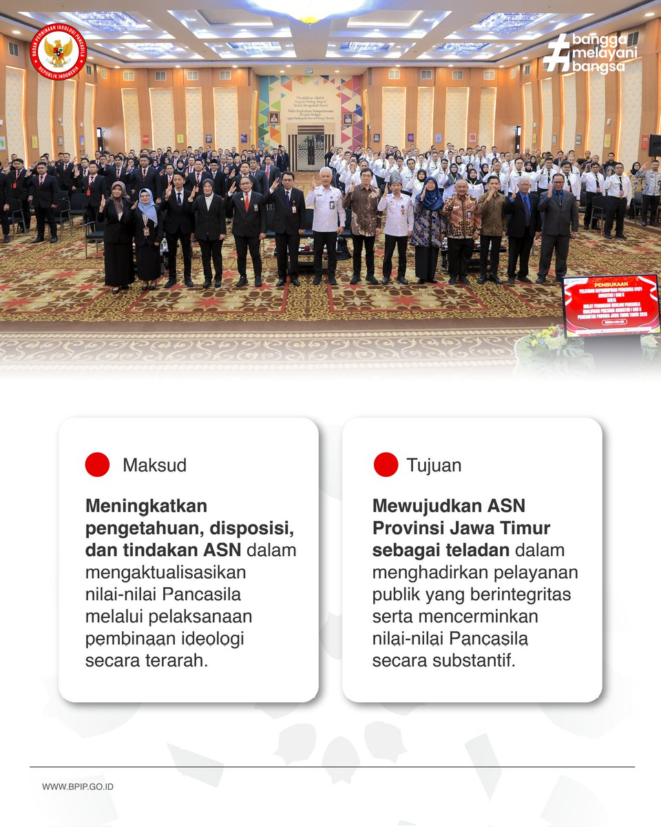 Badan Pembinaan Ideologi Pancasila tweet media