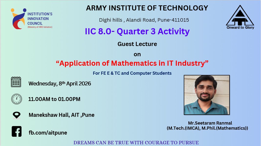 Army Institute of Technology tweet media