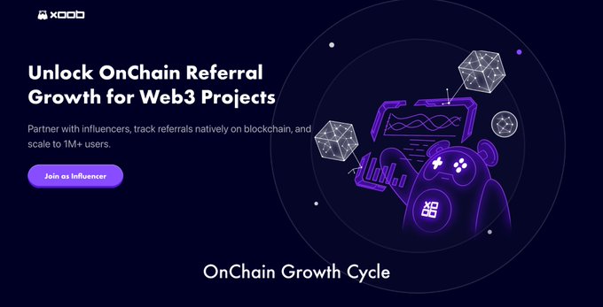<a href="/XOOBNetwork/">XOOB 👾</a>

XOOB Network runs on-chain campaigns
focused on real user actions, not just clicks

Right now, campaigns revolve around
XP (points) and reward access

There’s also a ~2% token allocation
linked directly to participation

Alongside that:
NFT boosts increase rewards