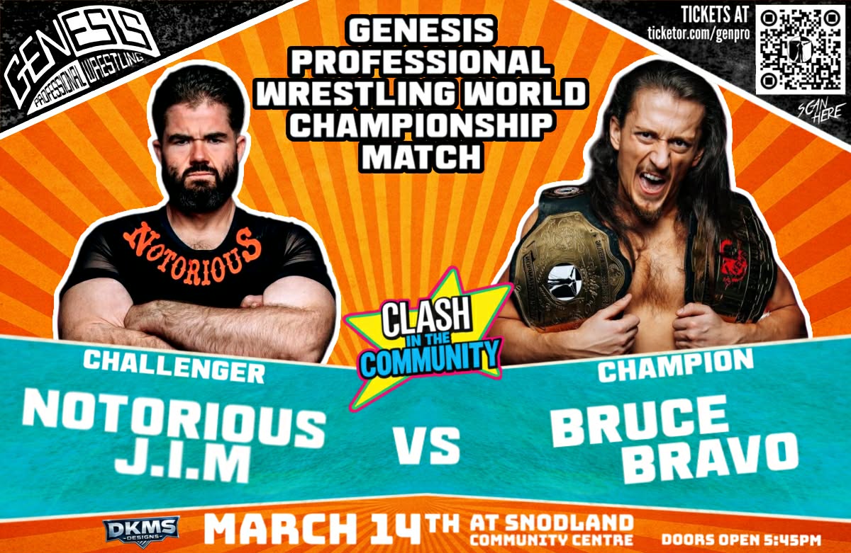 GenProOnline's tweet image. 💥FULL MATCHES AVAIALABLE ON YOUTUBE💥

WATCH NOW : youtu.be/4lsd1KqmbBM?si…

 Notorious J.I.M  vs WORLD CHAMPION Bruce Bravo.

Videography credit to Bobby Davies, (all match edits) 
  / bdavies_creative  

#fullmatch #wrestling #familyshow #youtube #worldchampionship