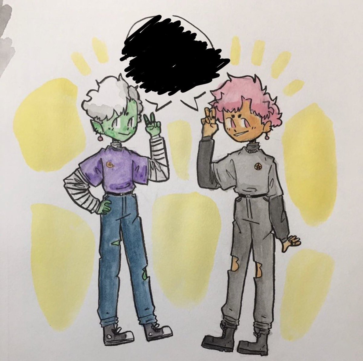 TRUNKS 🐯 HE/HIM ☆ thank you toriyama ☆ FREE 🇵🇸 tweet media