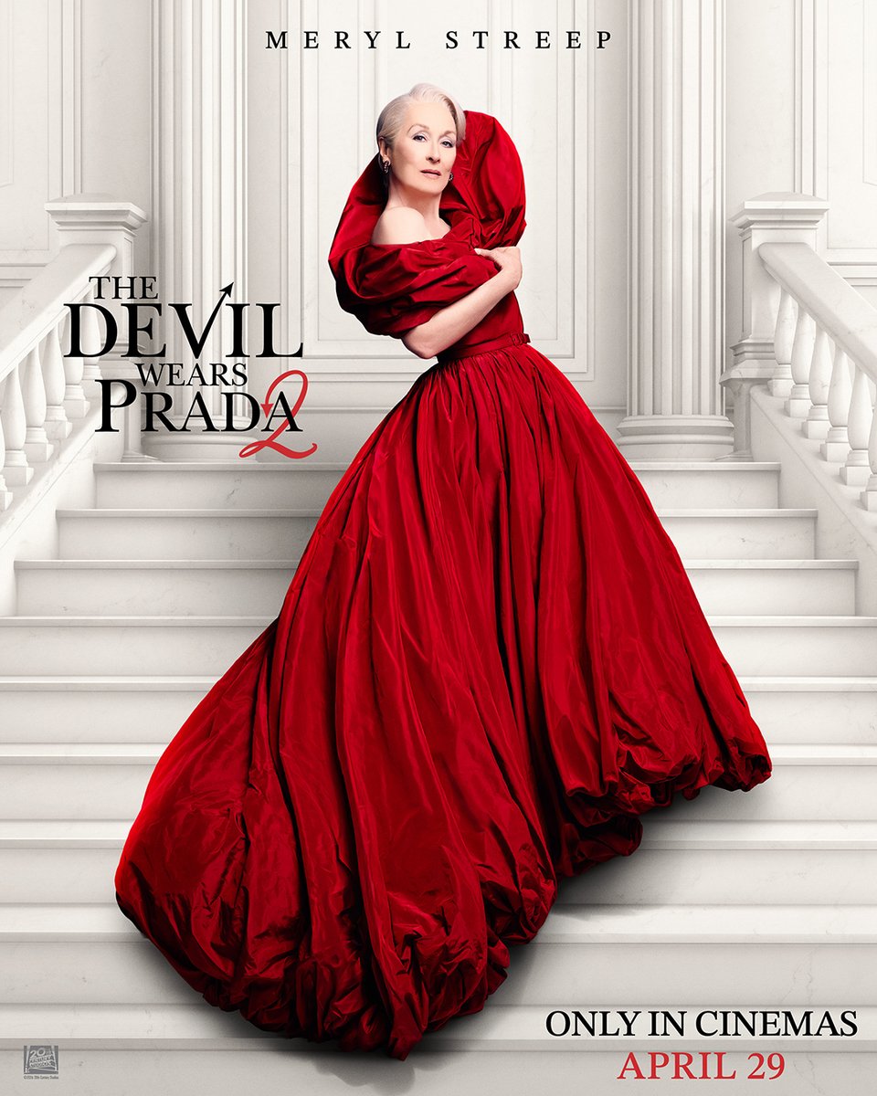 20thCenturyPH's tweet photo. The icons are SO back. #TheDevilWearsPrada2PH👠 arrives in cinemas on April 29. Get your tickets NOW: https://t.co/IM8DDIYxTh https://t.co/MoNMfhZluS