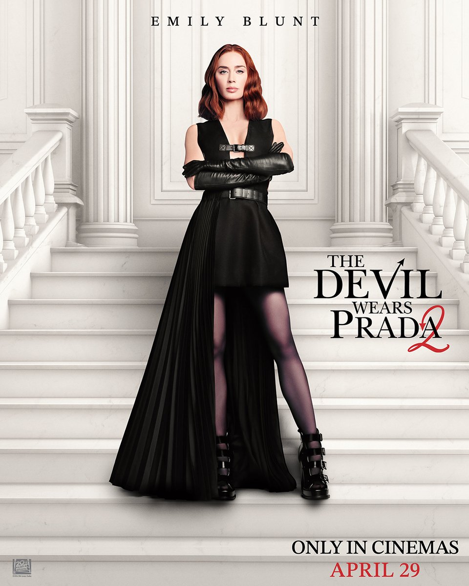 20thCenturyPH's tweet photo. The icons are SO back. #TheDevilWearsPrada2PH👠 arrives in cinemas on April 29. Get your tickets NOW: https://t.co/IM8DDIYxTh https://t.co/MoNMfhZluS
