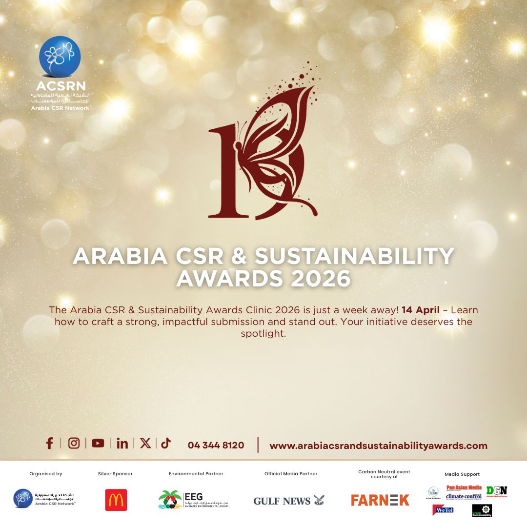 Arabia CSR Network tweet media