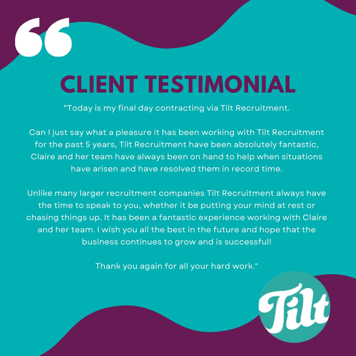 TiltRecruitment's tweet image. With the right guidance behind you, the next move becomes clearer. Let’s move forward together! tiltrecruitment.co.uk/get-in-touch/

#WeAreTilt #RecruitmentExperts #CareerProgression #HiringSupport #Tilt
