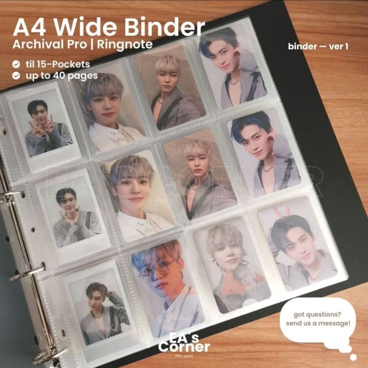 EAsCorner's tweet photo. #EAC_Updates : RESTOCK 🎉 

WTS LFB PH 

— 53mm &amp; 65mm filmstrip sleeves
— A5 extra wide 5P medium sleeves
— A4 wide 12P binder &amp; sleeves
— A5 archival pro binder

Order them at:
Shopee: https://t.co/vd1hQqWKOU
Lazada: https://t.co/TIk6Sl2kZF
Tiktok: https://t.co/iitWrSd8cA https://t.co/Wi246fWKpu