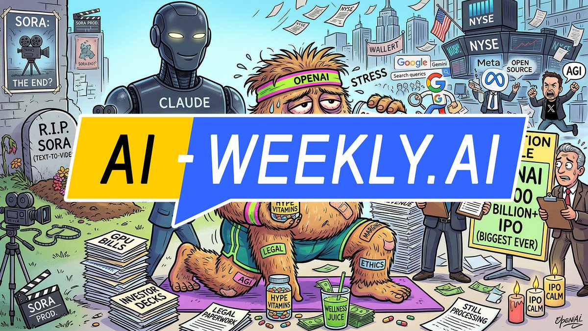 AI-Weekly for Tuesday, April 7, 2026 - Issue 211
By Aaron Di Blasi, Publisher | Courtesy of the PWD Media Co-Op
ai-weekly.ai/newsletter-04-…

✨ The Week's News in Artificial Intelligence
A Mind Vault Solutions, Ltd. Publication
#ai #news #ainews #artificialintelligence #aiweekly