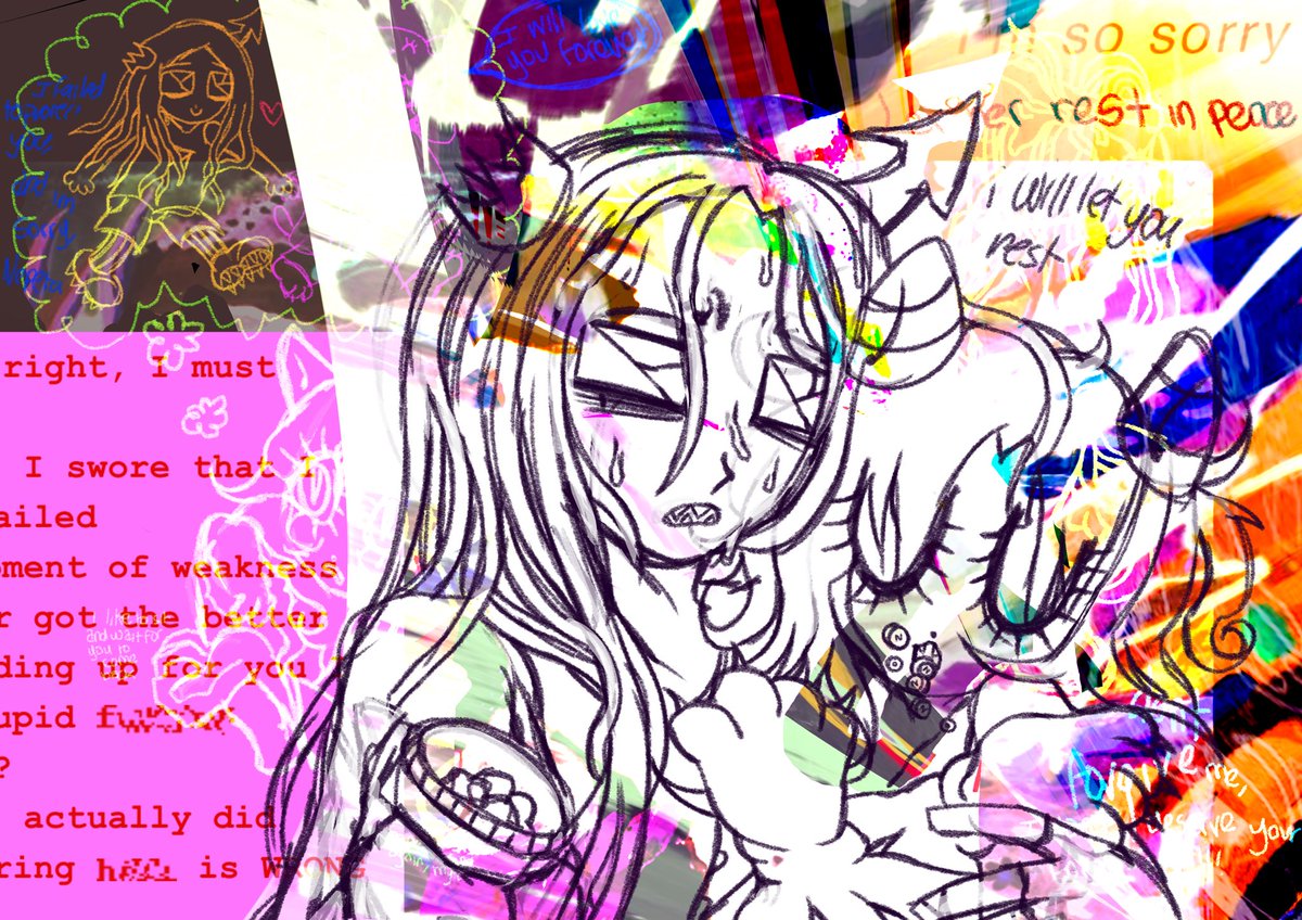 seasakitten's tweet image. sad #meowrails from when i was #sad so i took it out on #equius and #nepeta