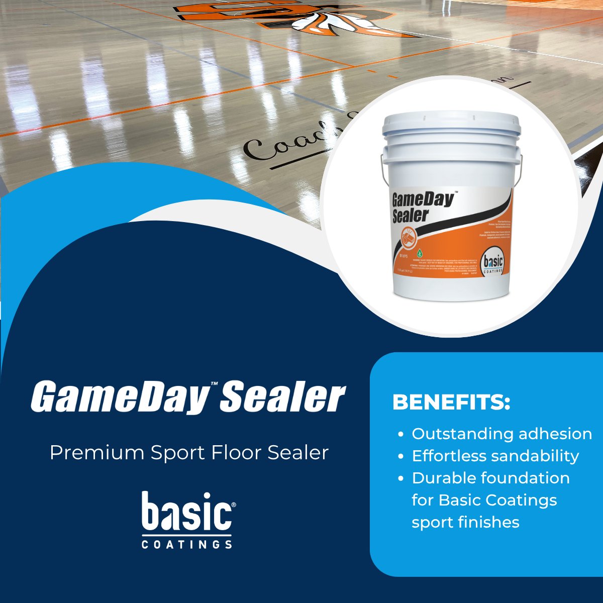 ow.ly/fEeI50YEztm GameDay Sealer delivers more than performance—it supports a smarter, more sustainable floor system.

Its durable foundation helps extend floor life, reducing recoats, material use, and overall environmental impact.
