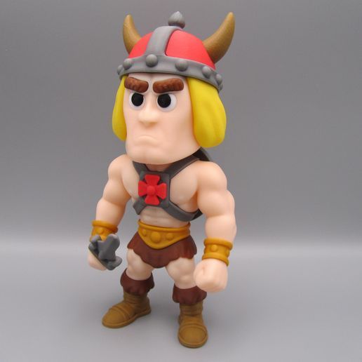 Cults3D's tweet image. 🗿 He-Man (Easy print and Easy Assembly) • STL files
➡️ Download 3D print model: cults3d.com/:4215464
💡 Designed by Alsamen