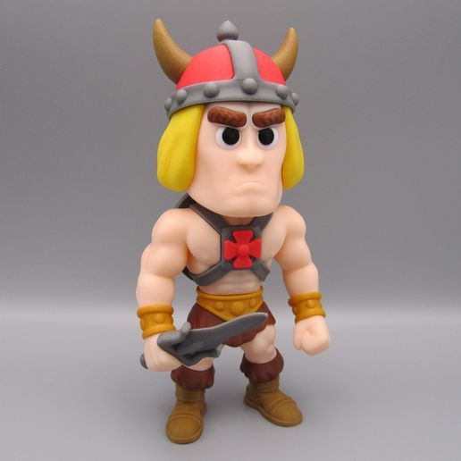 Cults3D's tweet image. 🗿 He-Man (Easy print and Easy Assembly) • STL files
➡️ Download 3D print model: cults3d.com/:4215464
💡 Designed by Alsamen