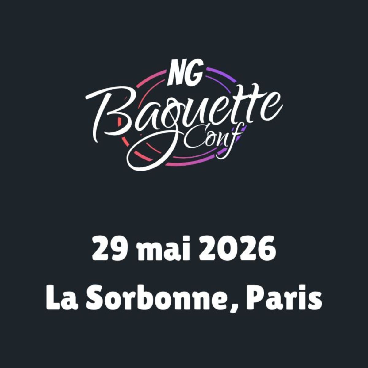 HouseOfAngular's tweet photo. We’re proud to support NG Baguette Conf 2026 as a sponsor this year! 🥳

📍 Paris, France
🕘 May 29, 9 AM–6 PM CEST
⚡ Organised by Angular Devs France

For more details, check out their website: https://t.co/2KDHhRGNGh

#Angular https://t.co/8tCW2XDl6a