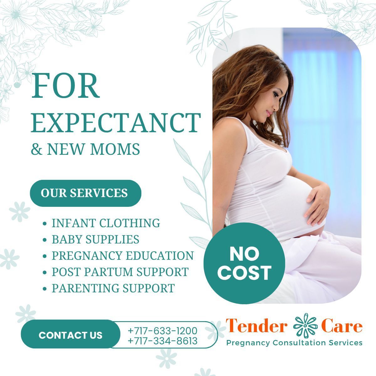 TCPregnancyCtr's tweet image. Compassionate care for expecting and new moms. infant clothing, baby essentials, post partum and parenting support.
Contact us early in your pregnancy to receive full benefits Gettysburg 717-334-8613 or Hanover 717-633-1200. #pregnancysupport #parenting #parentinghelp