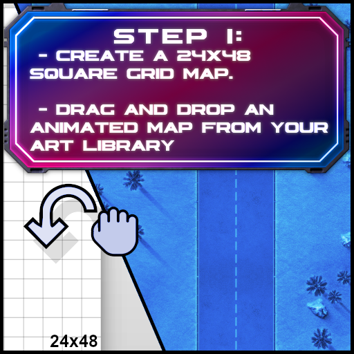 PetersStarforge's tweet photo. Running a cyberpunk game on a VTT, but don't know how to make car chase encounters? Here's how you do it! We got the tools to make it easy for you: https://t.co/TgapSai1Rq
#cyberpunk2077 #shadowrun #netrunner #corporation #streetkid #vttassets #roll20 https://t.co/qj5T3rJsql