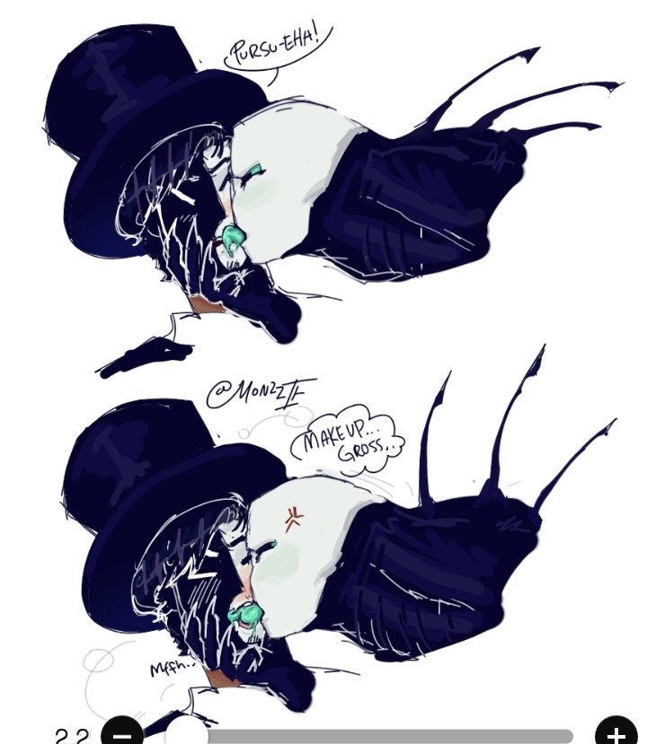 Monzzierella's tweet image. I found the time to draw butttt I'm a little lazy so... This is all I could offer as promised!!!
#dieofdeath #monstermagic #pursuerxartful