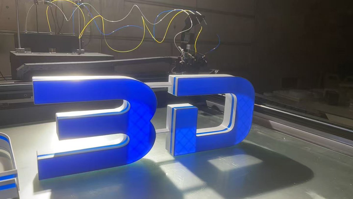 HuiqingQu's tweet photo. #3D #SIGN https://t.co/dHnmpYovDM