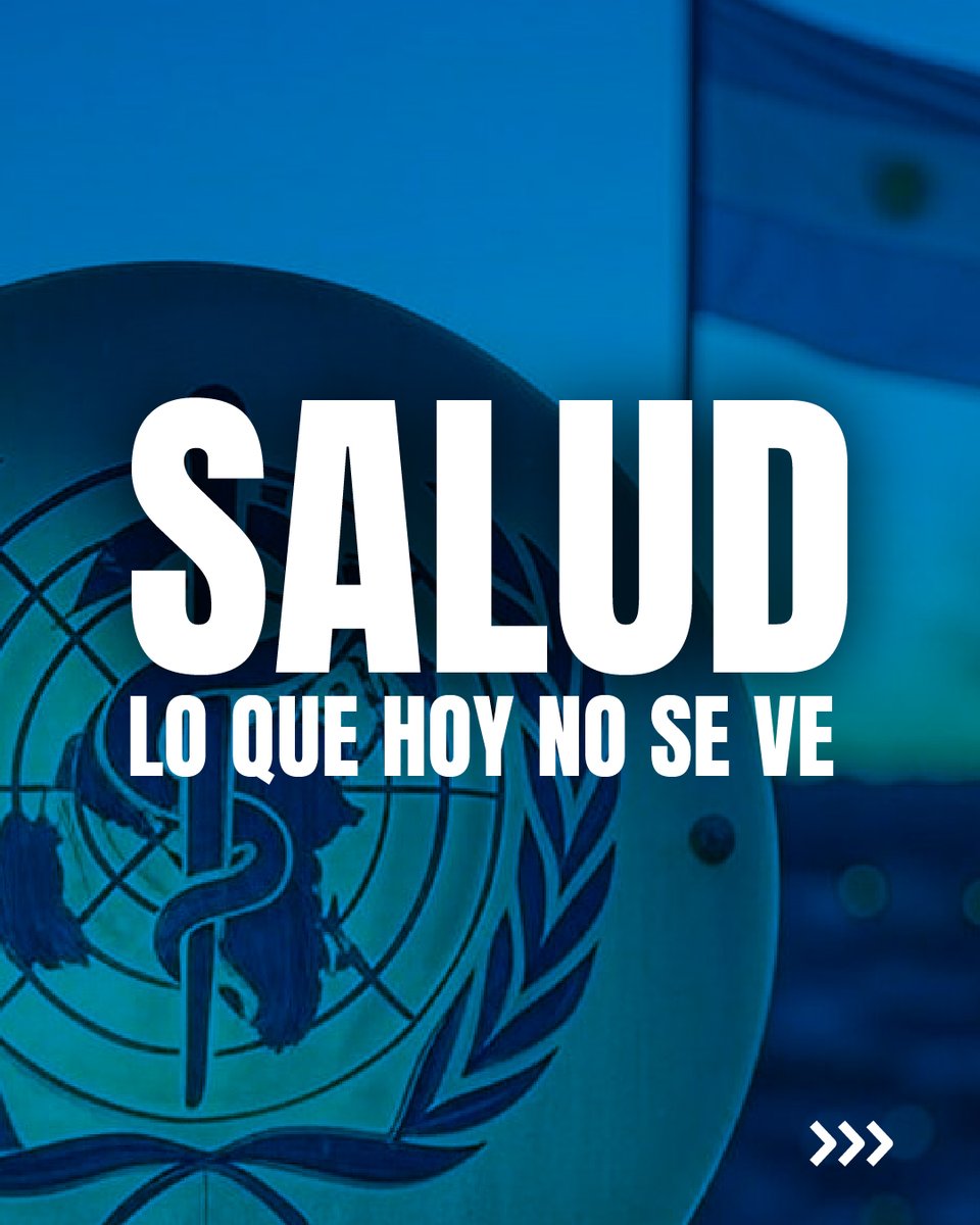 cgtoficialra's tweet photo. 🏥🌎 DÍA MUNDIAL DE LA SALUD

La salud no puede quedar librada al mercado ni al ajuste.

Cuando el Estado nacional se retira de los espacios de cooperación internacional, no se trata de una decisión técnica ni administrativa: es una definición política que debilita la capacidad de planificar, prevenir, investigar y garantizar acceso.

Eso significa menos información científica, menos prevención, menos participación en decisiones globales y menos herramientas para proteger la vida de nuestro pueblo trabajador.

Defender la salud es defender un modelo de país con Estado, con políticas públicas y con derechos.
Porque sin salud no hay trabajo digno.
Y sin decisión política, lo que avanza es el abandono.

La salud somos todos.
Y se defiende colectivamente. 🇦🇷

#DiaMundialDeLaSalud #CGT #Salud #SaludPublica #TrabajoConDerechos
