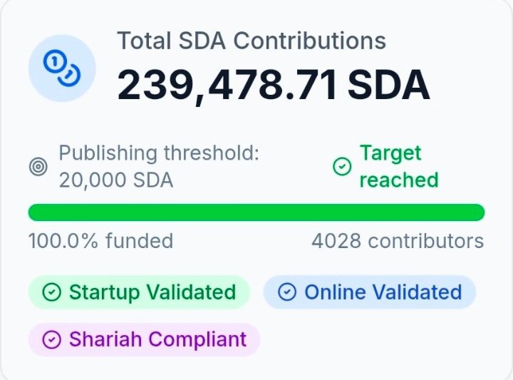 AgriTraderX's tweet photo. SidraStart upgrades are here, and SidraChain just leveled up the game — 20K+ $SDA is now the minimum.

Qualified projects are nearing their SidraDEX listing.
The ecosystem is accelerating. Stay ready. 🔥 https://t.co/9NeYgfk0zi