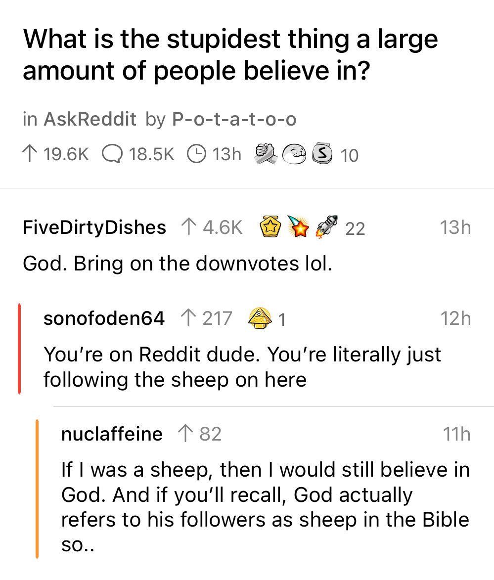 Reddit Lies tweet media