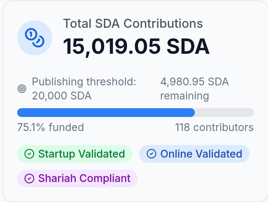 AgriTraderX's tweet photo. SidraStart upgrades are here, and SidraChain just leveled up the game — 20K+ $SDA is now the minimum.

Qualified projects are nearing their SidraDEX listing.
The ecosystem is accelerating. Stay ready. 🔥 https://t.co/9NeYgfk0zi