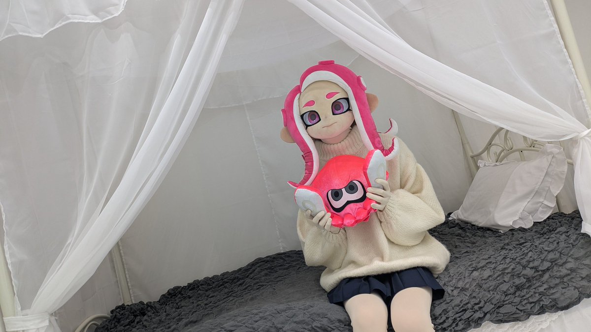 Yossyocto's tweet image. マンメンミー！
#splatoon2 #着ぐるみ