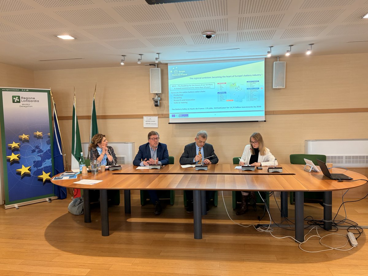 CTAndaluciaENG's tweet image. 🔋Our #EUproject @BATMASS_EU has supported the organisation of the Circular Battery Valley Investment Forum in Brussels, a milestone event to strengthen collaboration between investors, industry and public institutions around Europe’s circular battery ecosystem.📈

Through its