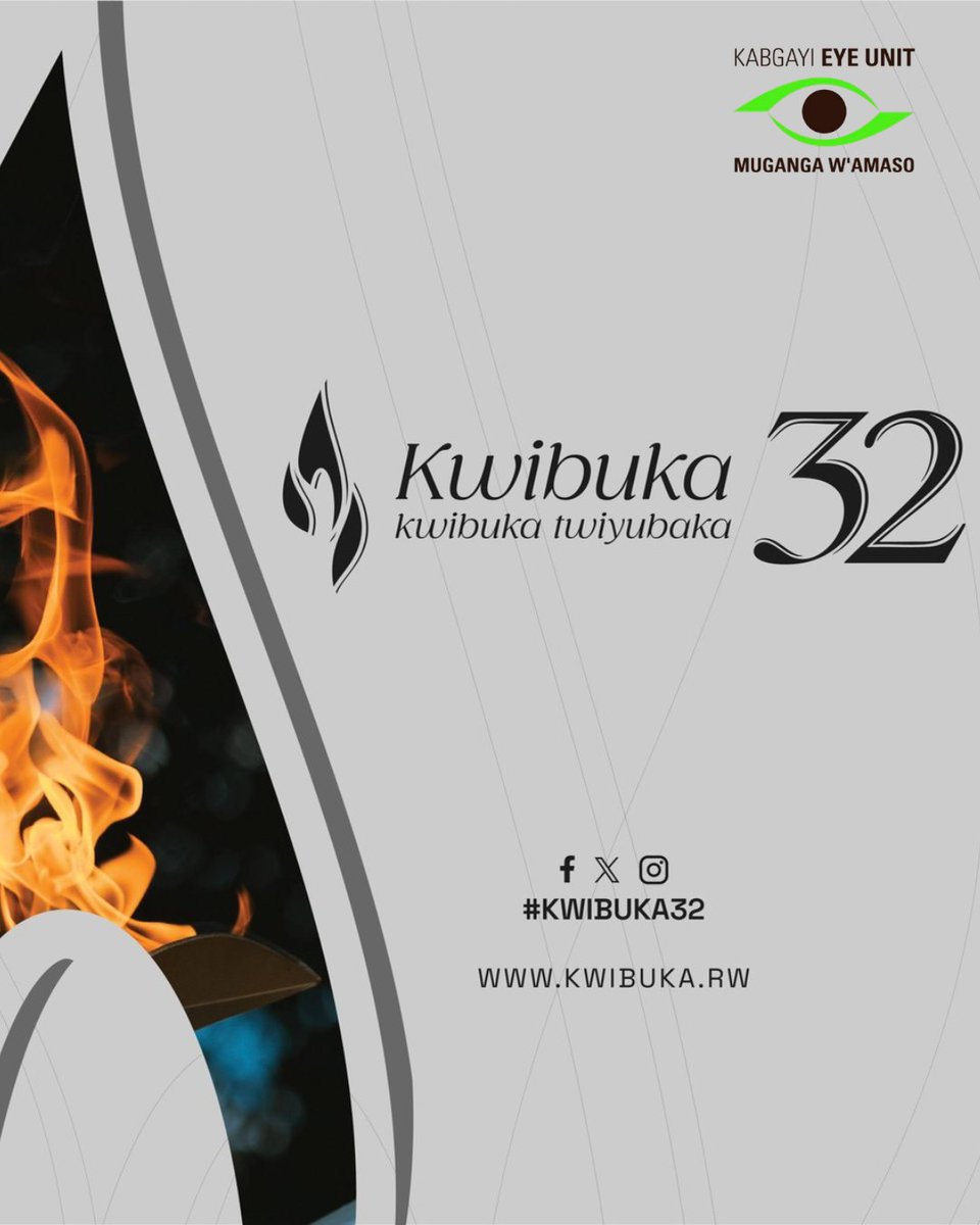 kabgeye's tweet photo. Twifatanyije n'abanyarwanda bose kwibuka Genocide yakorewe abatutsi 1994. Twibuke twiyubaka!
#kwibuka32 https://t.co/Z1QoZEBkcx