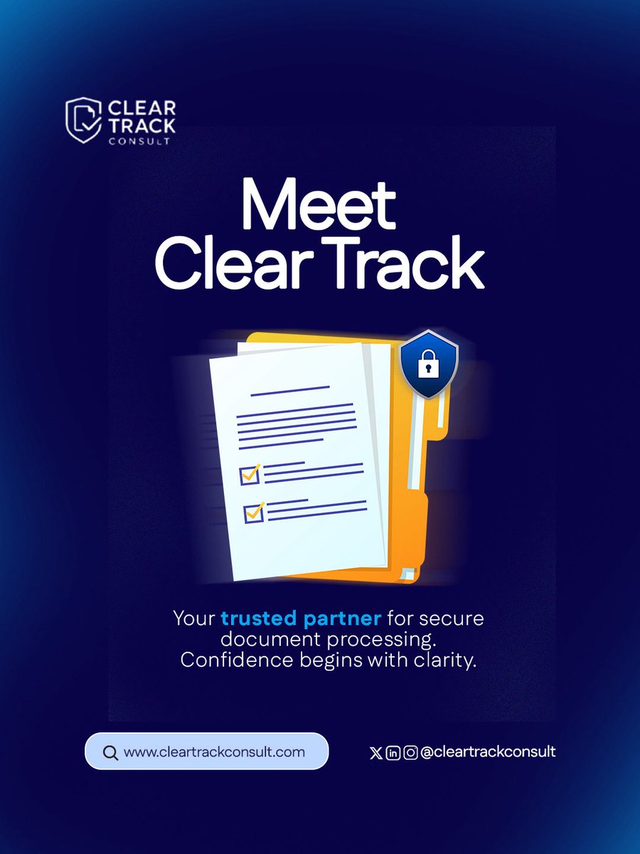 CLEAR TRACK CONSULT (@cleartrack_csl) / Posts / X