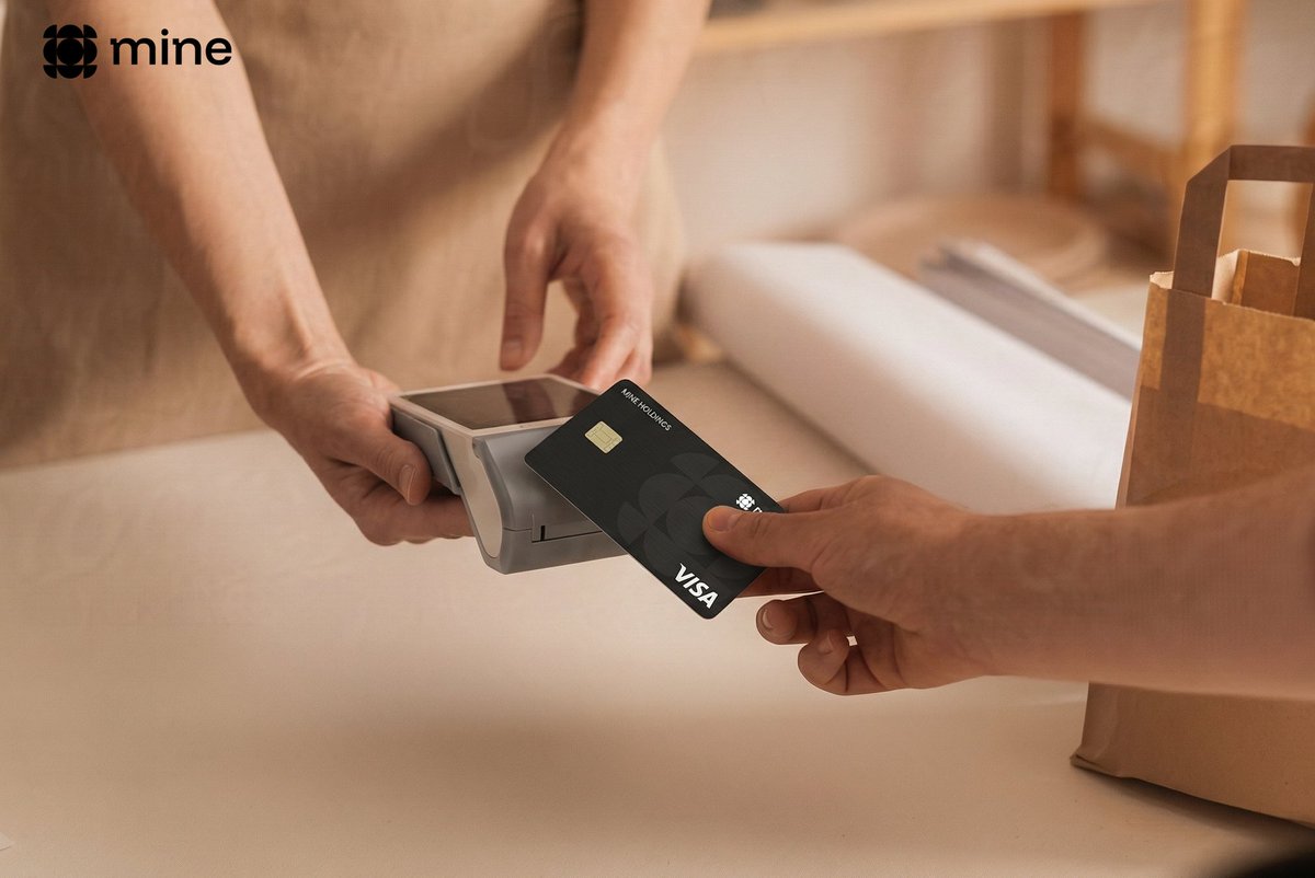 Mine Pay & Card tweet media