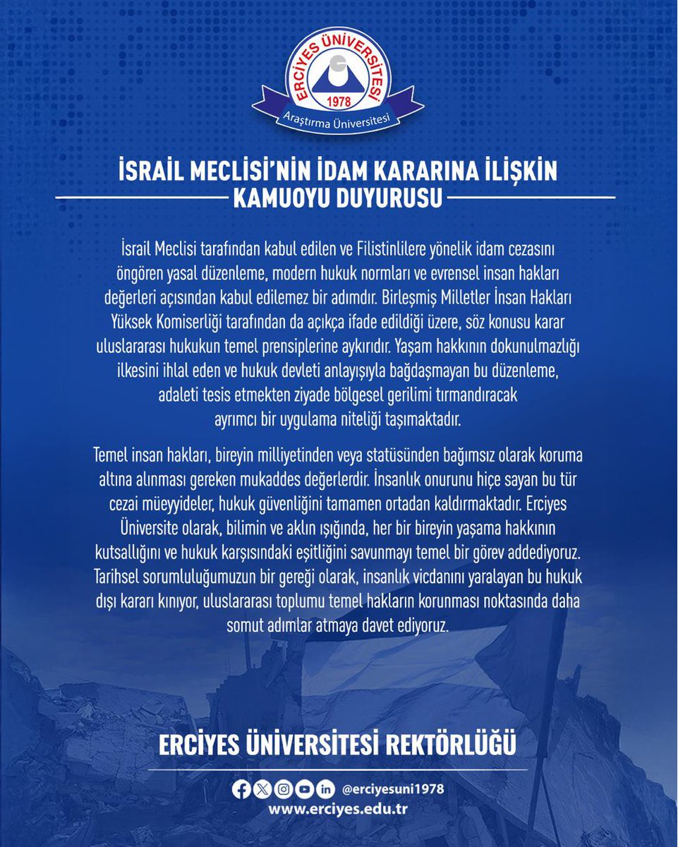 Erciyes Üniversitesi tweet media