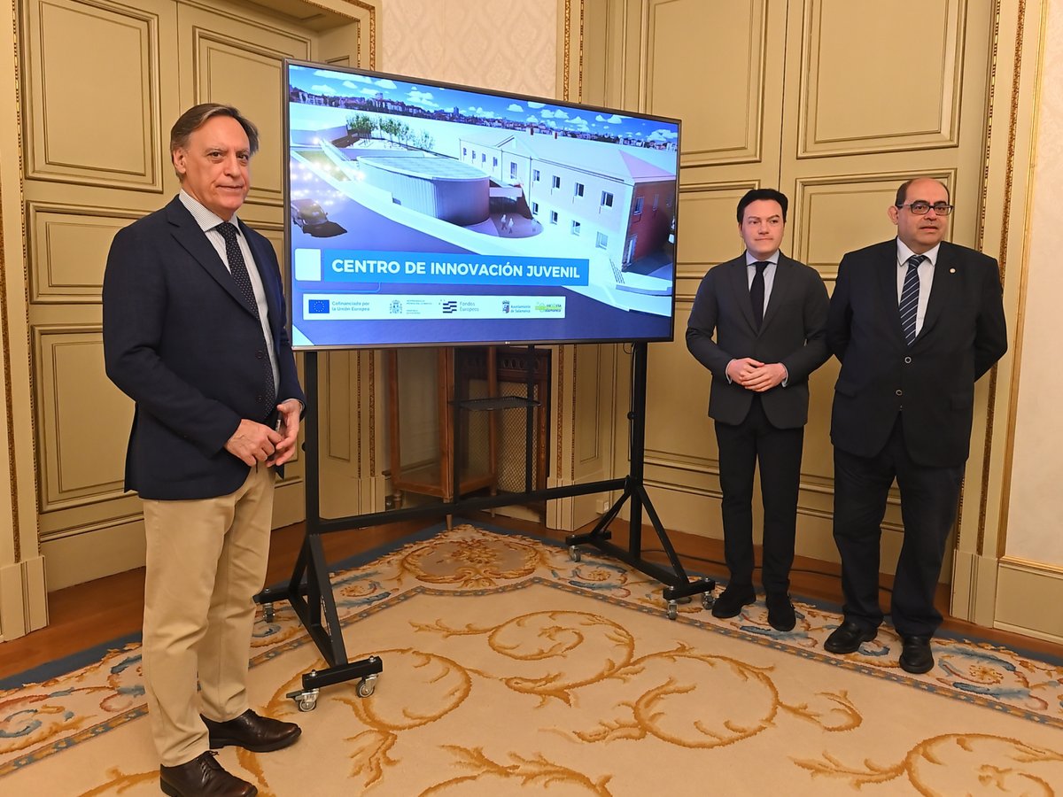 aytoSalamanca's tweet image. 🏢✨ La Casa de la Juventud de Garrido se transformará en el Centro de Innovación Juvenil. @CGCarbayo: “Salamanca no va a perder un espacio juvenil, va a ganar un centro moderno y funcional".

Cofinanciado por @FondosUE_Es
#EDIL #POPE #EuropaSeSiente
aytosalamanca.es/w/la-casa-de-l…