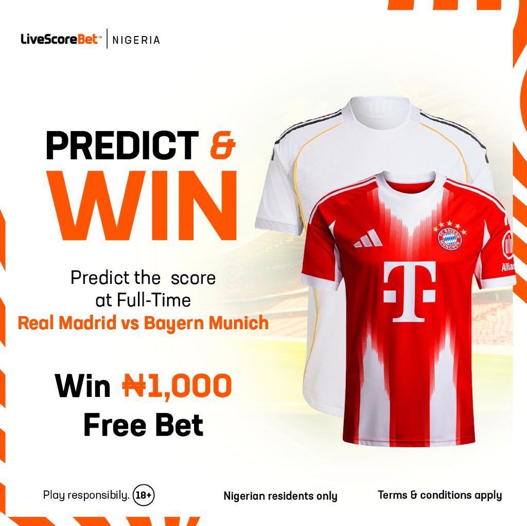 LiveScore Bet Nigeria tweet media