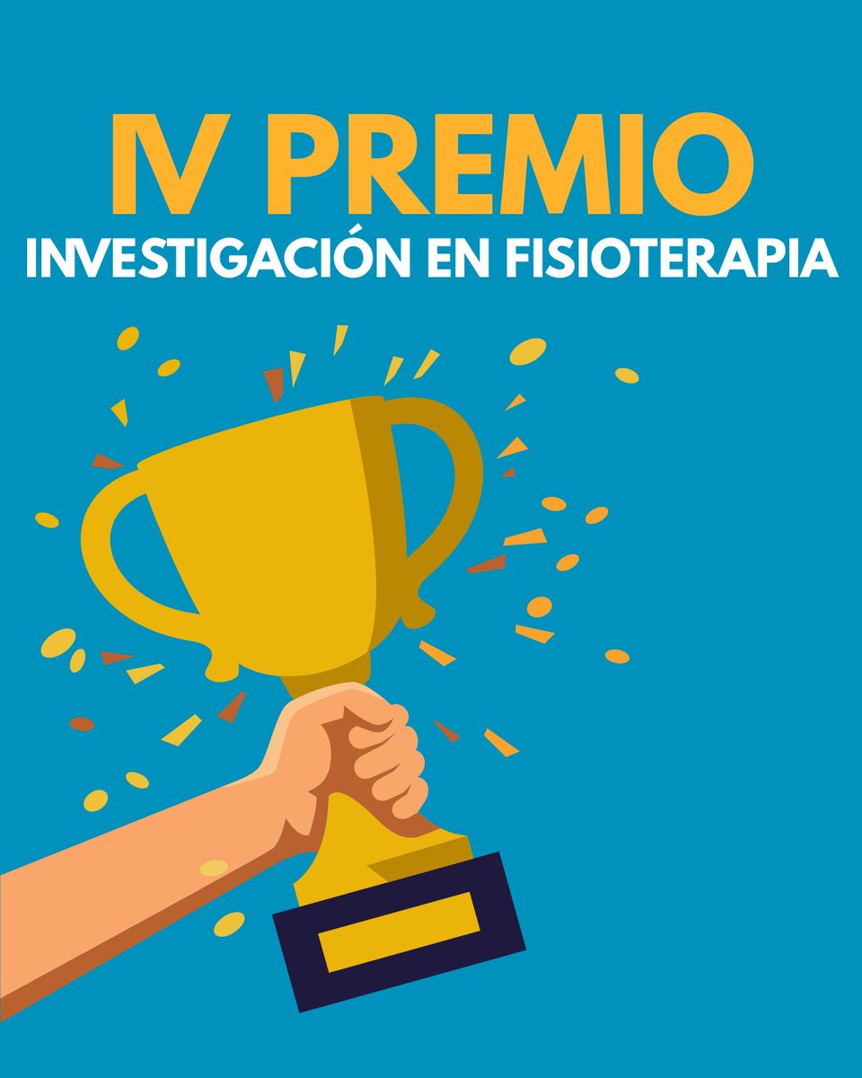 FisiosAragon's tweet photo. 📢 Convocamos el IV Premio de Investigación en Fisioterapia.

Una iniciativa que reconoce trabajos de investigación vinculados al avance de la fisioterapia en cualquiera de sus ámbitos competenciales. 

📄 Toda la información y las bases, aquí:
👉 https://t.co/DycpRQiGpD 

⬇️🧵 https://t.co/P5N5h7Plx9