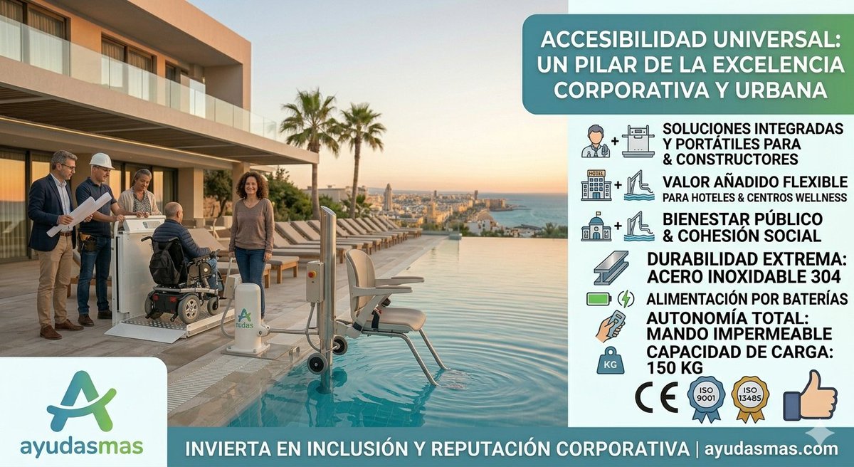 ayudasmas's tweet photo. 📈 La accesibilidad universal como pilar de la excelencia corporativa y urbana
En el entorno competitivo actual, la accesibilidad universal ha dejado de ser una mera exigencia normativa para convertirse en un indicador de calidad, futuro y reputación corporativa
#Accesibilidad https://t.co/Sv0EXIfpsk