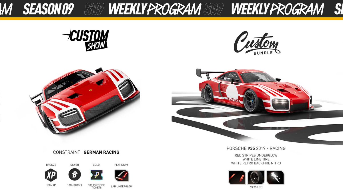 TheCrewGame's tweet image. On the Islands this week:
🏎️ Forged to Race
📸 German Racing
🖌️ Porsche 935 2.0 Coupé "Baby" - Custom Bundle
 
Get the full rundown below! 👇
ubi.li/g2TpC