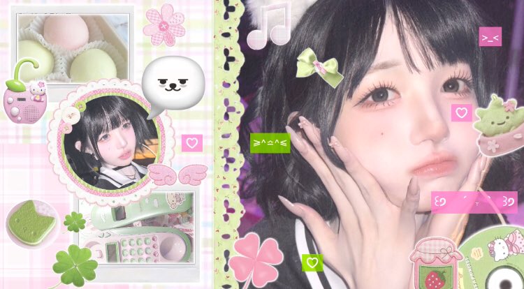 ( &amp;. ) doe-eyed innocence veiled a subtle coquettish fire, with every graceful sway and flutter of lashes ୧ ‧₊˚ painted the air with hues of charm as my black bob short hair freshening the stage ☆%