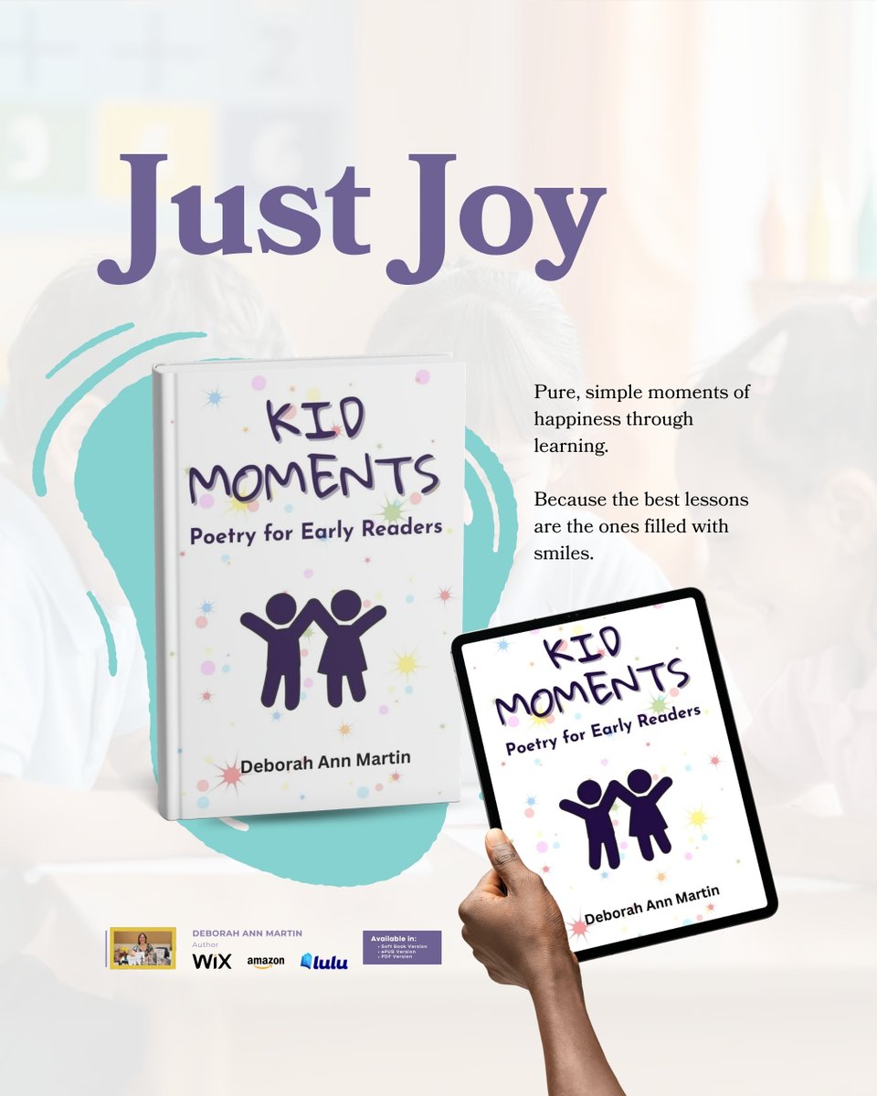 DeborahMar35329's tweet photo. Kid Moments was created because learning shouldn’t feel overwhelming.

It should feel light, playful, and encouraging.

https://t.co/MaxTSvh1PX 

#LearnThroughPlay #KidsEducation #PositiveLearning https://t.co/58v8ayzttd