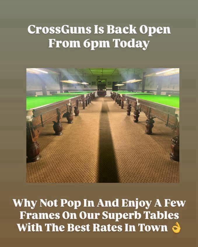 CrossGuns Snooker Club 🍀 tweet media