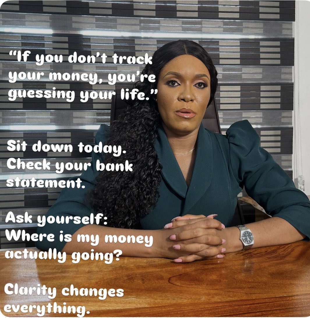 JulzConsulting's tweet photo. 🔍 **Are You Guessing Your Financial Future?** 

“If you don’t track your money, you're guessing your life.” Take a moment to sit down and check your bank statement. Ask yourself: Where is my money actually going? https://t.co/OfvotaT4oC