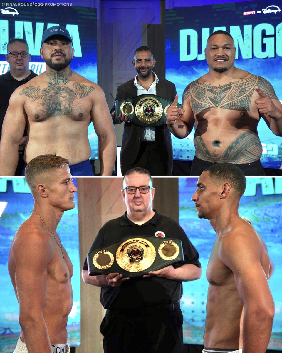 ausboxing's tweet image. An intriguing double-header from Sydney.

A pair of crossroads fights will take place, as Liam Talivaa collides with Django Opelu, as well as a meeting between super welterweight gatekeepers Sergei Vorobev and Mounir Fathi.

#ozboxing #boxing