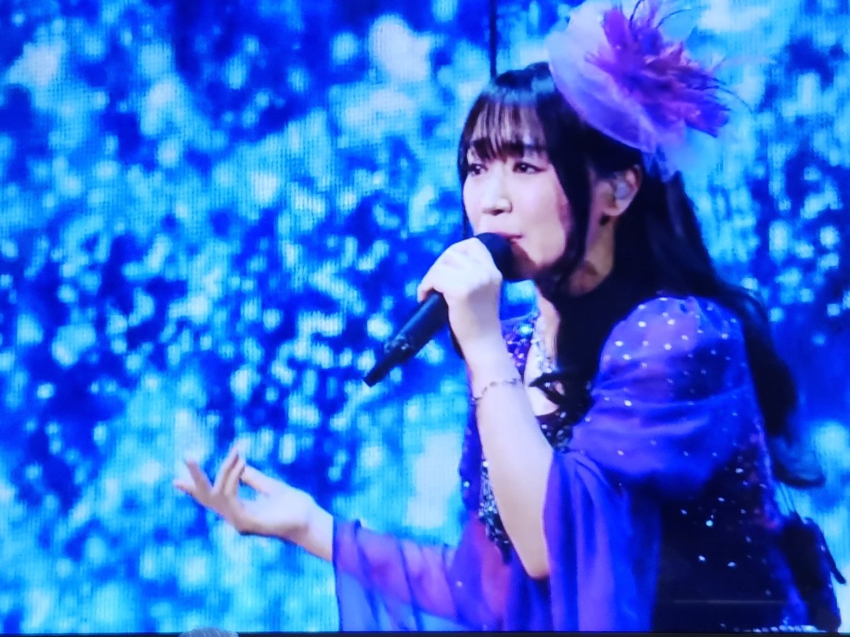 nanaayumin's tweet photo. 今更録画してたアニマックスの奈々さんの千秋楽の映像を見てるんですが、ファイヤーでまた大泣きである。おかえり。あの日、行けてよかった…………………………… https://t.co/0bTt72dIpR