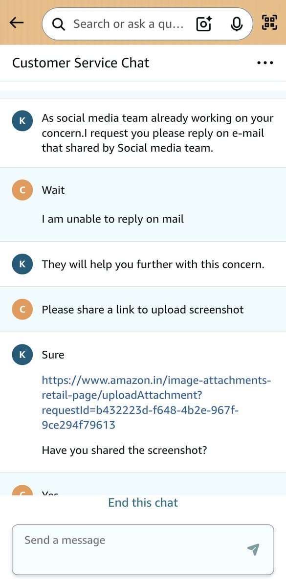 Naruto_0005's tweet photo. @AmazonHelp please help me out from this situation. I was promised price difference after return window was over and now i am not being cooperated from customer executives. https://t.co/bIYHseTUOn