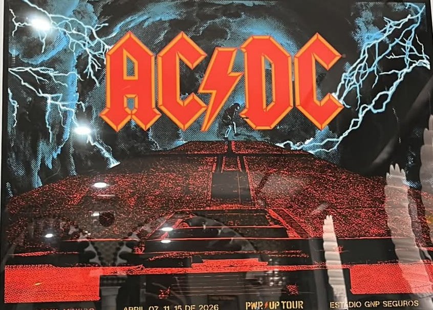 acdcfanspain's tweet photo. Hoy AC/DC tienen su primer show en Mexico.Será en el estadio GNP Seguros. Are You Ready???
#acdc #acdcmexico #poweruptour2026  #areyoureadymexico https://t.co/VbdolbDvPg