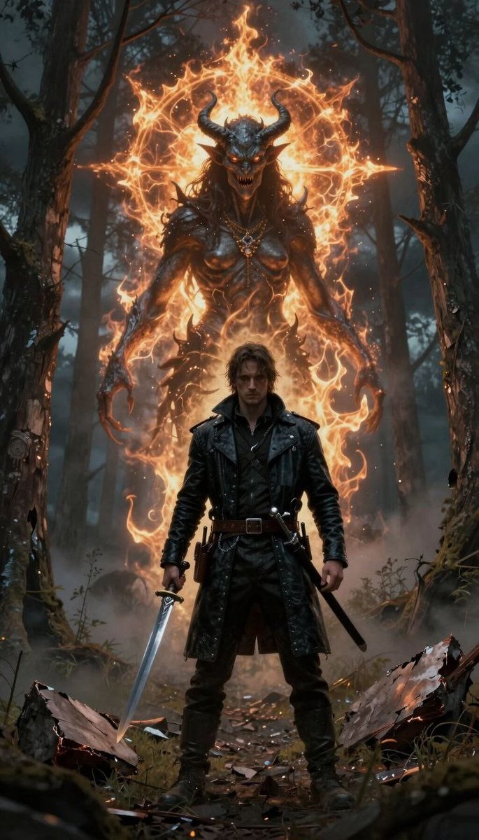 Mally_12's tweet photo. Рассказ "Мертвец и охотник". На #проза ру.
#story #ebooks #fiction #Malu_M #fantasy #AIart 
https://t.co/L95urJavP5 https://t.co/RhN5Y091jJ