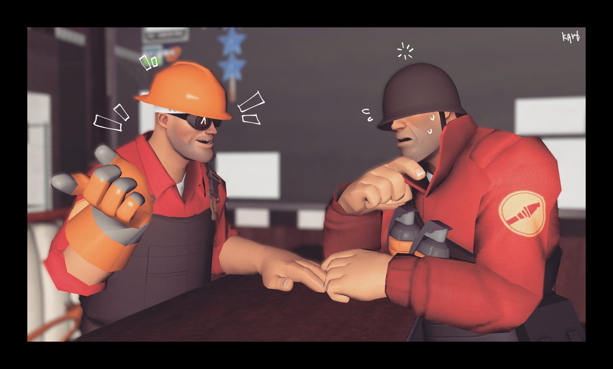 appl_esir's tweet photo. engineer i dont think he can understand..

ugly random drop cuz i have no good idea
#helmetparty #tf2 #sfm https://t.co/VkUXeJtu7y