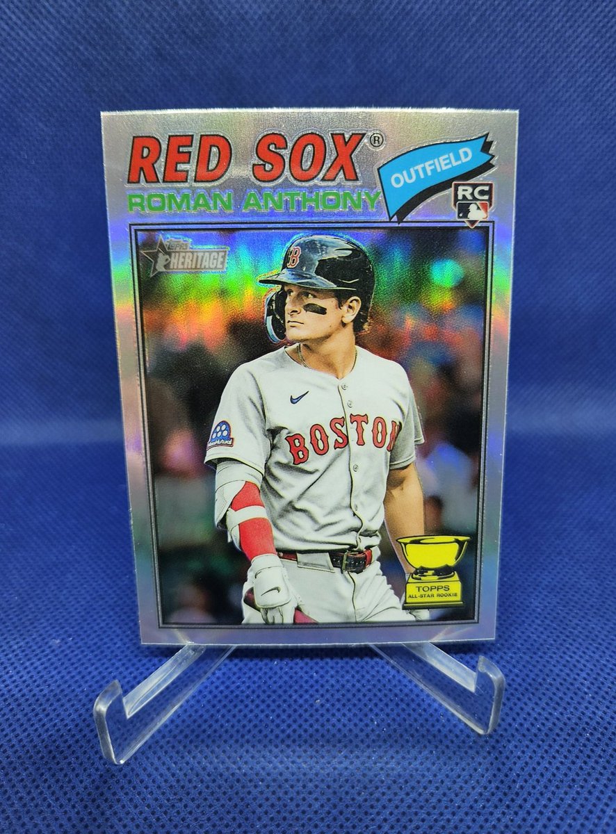 TheShortStop3's tweet photo. 2026 Topps Heritage Roman Anthony Chrome Refractor RC

$70 Shipped

@sports_sell https://t.co/AiCTPC4JF3