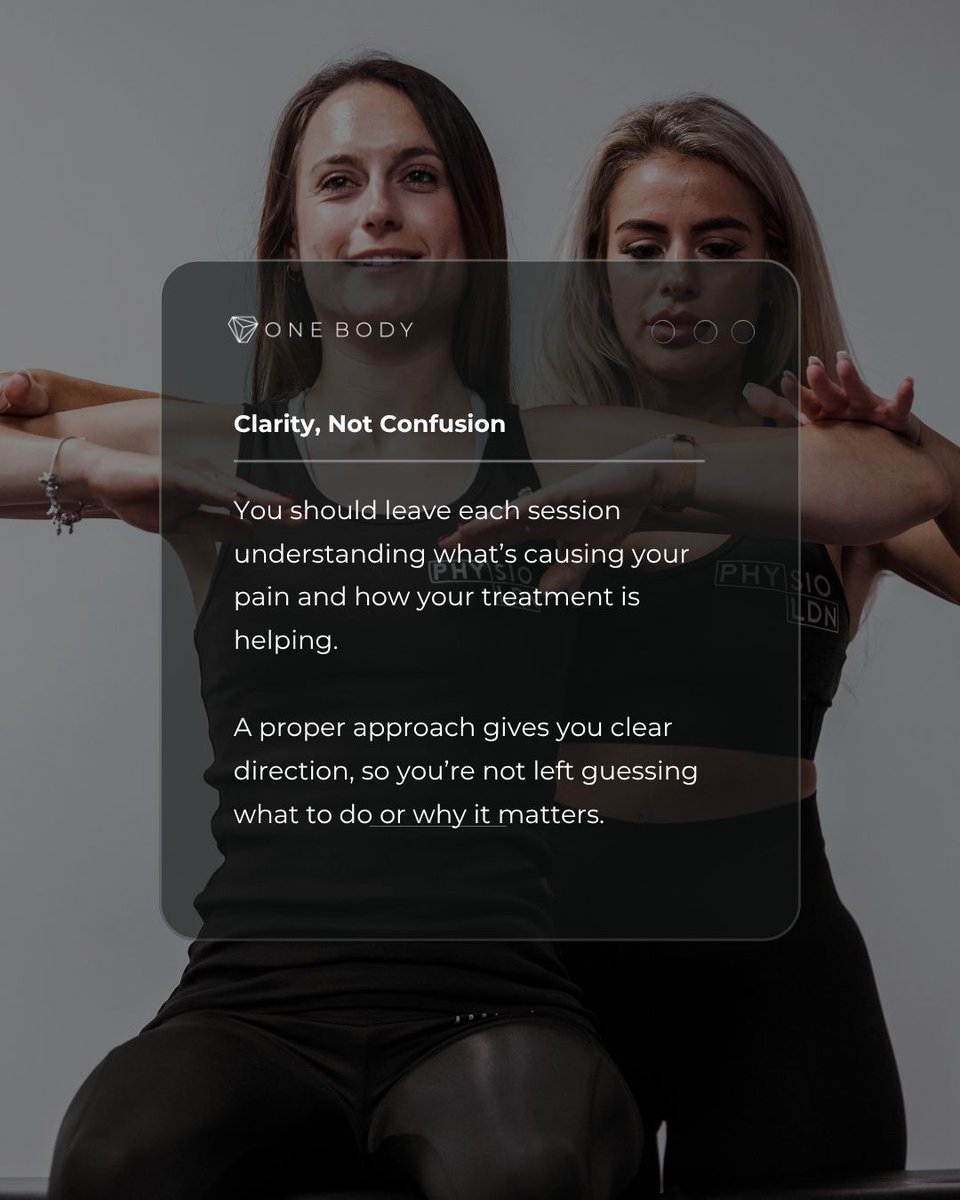 One Body LDN | Physiotherapy Sports Massage London tweet media