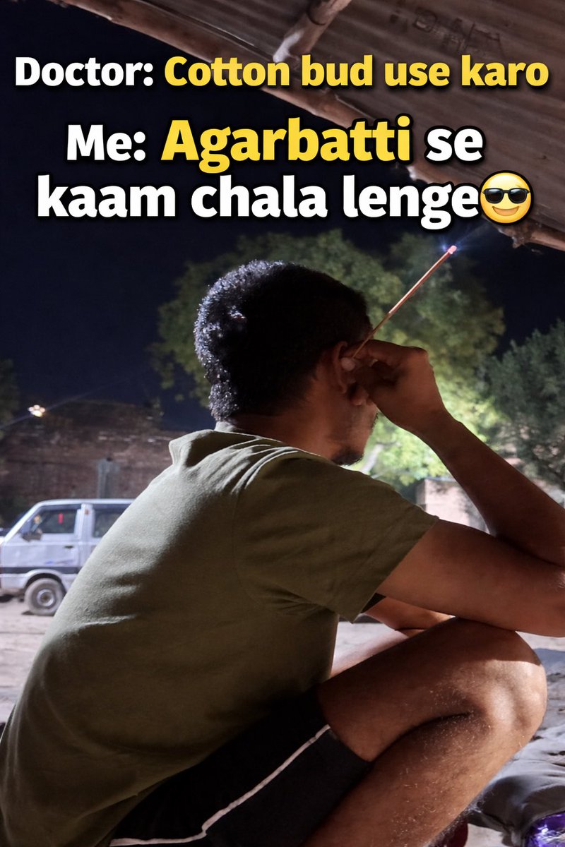 itsThakur_'s tweet photo. “Budget tight ho to creativity apne aap aa jaati hai 😏🔥”

#BudgetLife #DesiJugaad #SavageMeme #IndianMemes #RelatableAF #LOL #ViralContent https://t.co/919irf3QFp